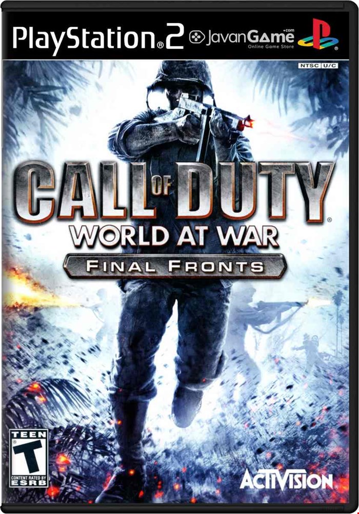  دیتای کپی خور بازی Call of Duty World at War Final Fronts PS2