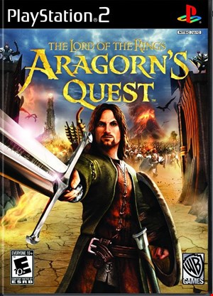 دیتای کپی خور بازی  Lord of the Rings The Aragorns Quest PS2