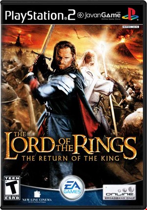 دیتای کپی خور بازی Lord of the Rings The The Return of the King PS2