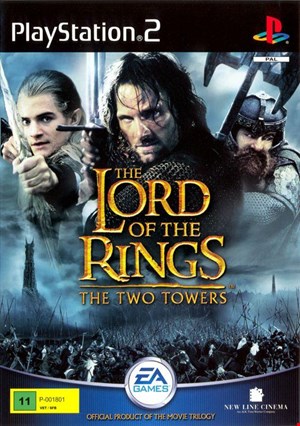 دیتای کپی خور بازی Lord of the Rings The The Two Towers PS2