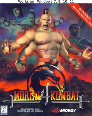 دیتای بازی کامپیوتری Mortal Kombat 4