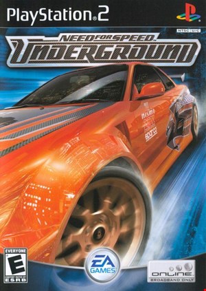 دیتای کپی خور بازی Need for Speed Underground PS2