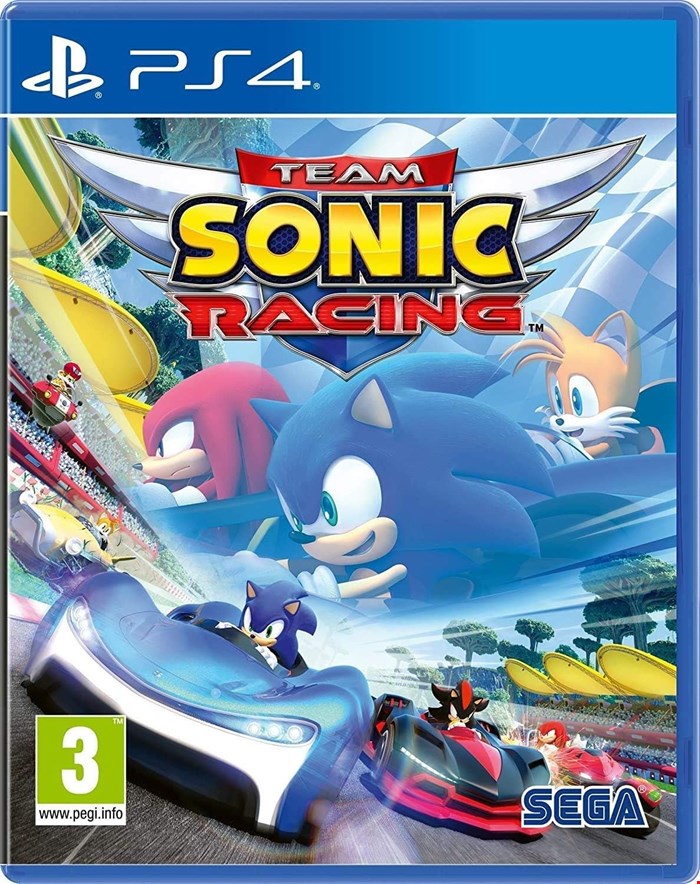 دیتای کپیخور بازی Team Sonic Racing ps4