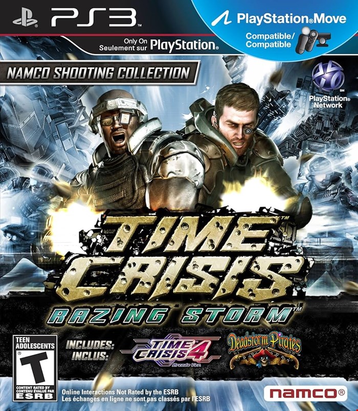  دیتای کپی خور بازی Time Crisis Razing Storm PS3