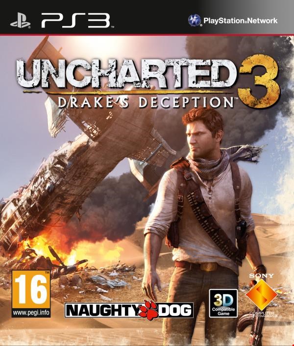  دیتای کپی خور بازی Uncharted 3 Drakes Deception Game of The Year PS3