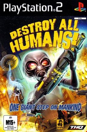 بازی Destroy All Humans پلی استیشن 2