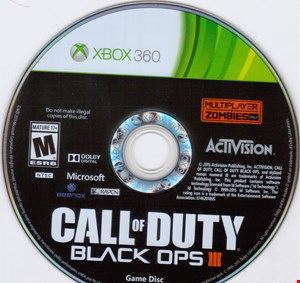 دیسک بازی XBOX 360 اورجینال CALL OF DUTY BLACK OPS 3 ( اصلی )