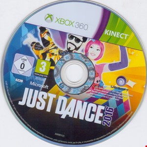 دیسک بازی XBOX 360 JUST DANCE 2016 اورجینال ( اصلی )
