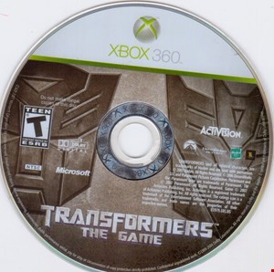 دیسک بازی XBOX 360 TRANSFORMERS THE GAME اورجینال ( اصلی )