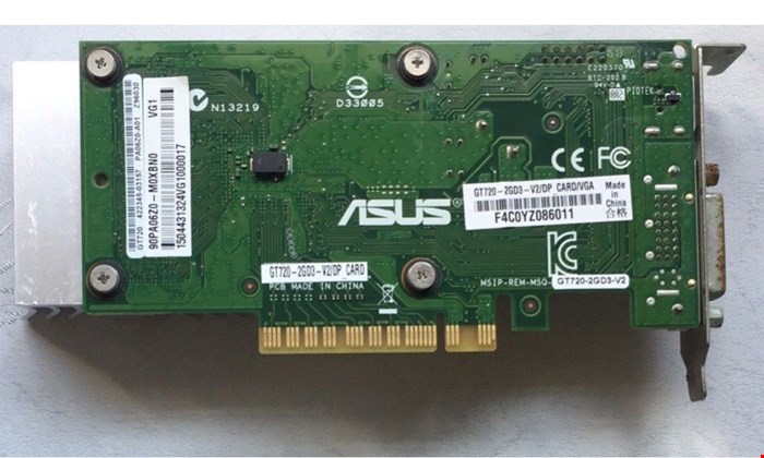 کارت گرافیک ASUS GT720 2GB  در حد نو
