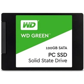 اس اس دی 120 گیگ ساتا برند وسترن : WD GREEN 2.5 INCH 120GB | استوک | سلامت 96% | کارکرد 307 روز