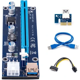 رایزر گرافیک 009S تبدیل PCI EXPRESS X1 به X16