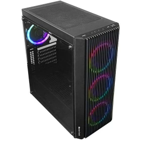 کیس کامپیوتر مستر تک | مدل Apachi RGB Mid Tower | رنگ مشکی | استوک