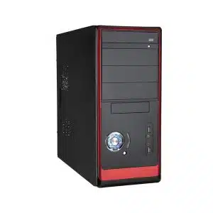 کیس کامپیوتر پرفکت مدل J806 | مشکی | نو ( بدون کارتن )