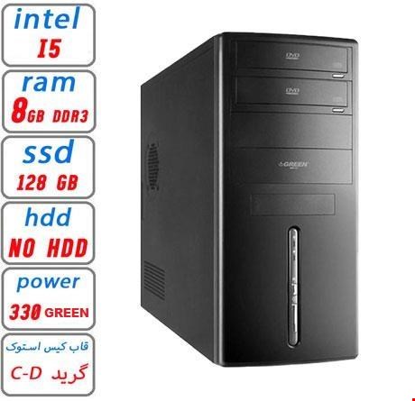 کامپیوتر دسکتاپ مدل H81-CORE I5-RAM 8G-SSD 120GB